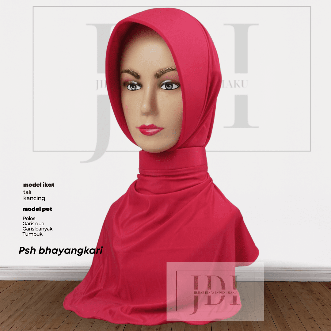 JILBAB DINAS PINK FANTA